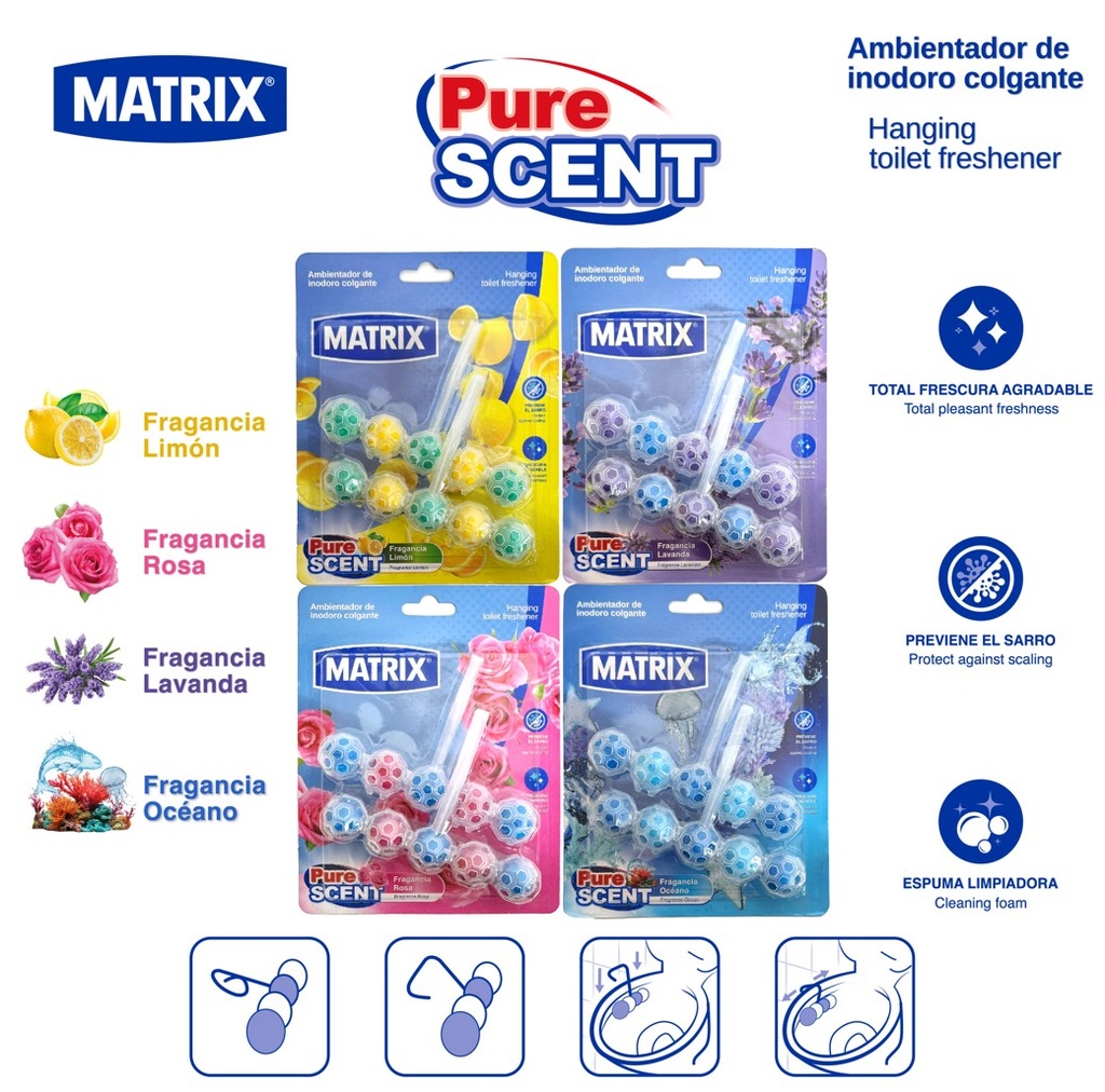 PASTILLA P/INODORO MATRIX 10-197