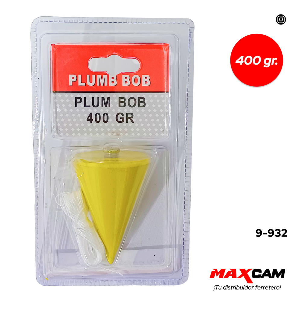 PLOMADA 400GR 9-932