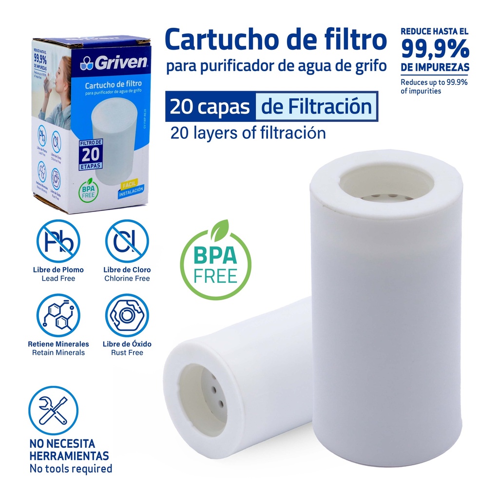 REPUESTO DE FILTRO P/GRIFERIA GRIVEN 9-733