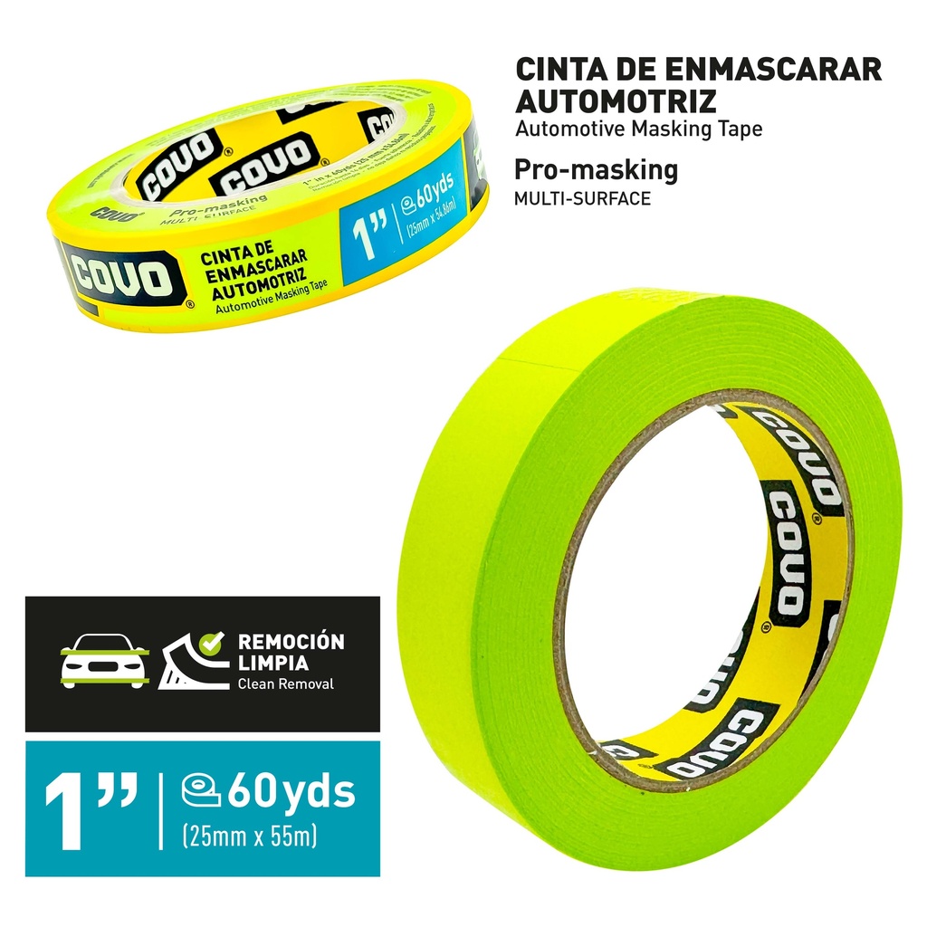 TIRRO VERDE 1" x 55 MTS COVO 9-748