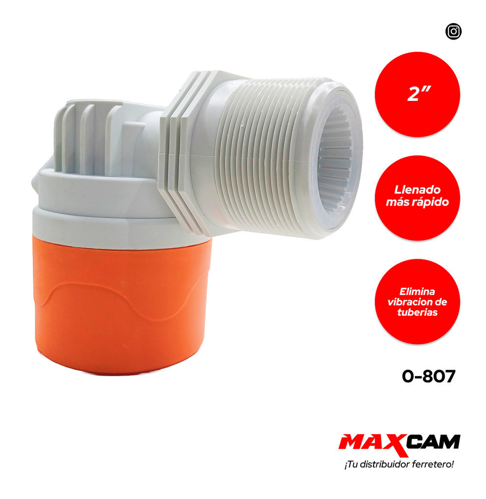 VALVULA DE 2" CON FLOTADOR EXCELINE 0-807
