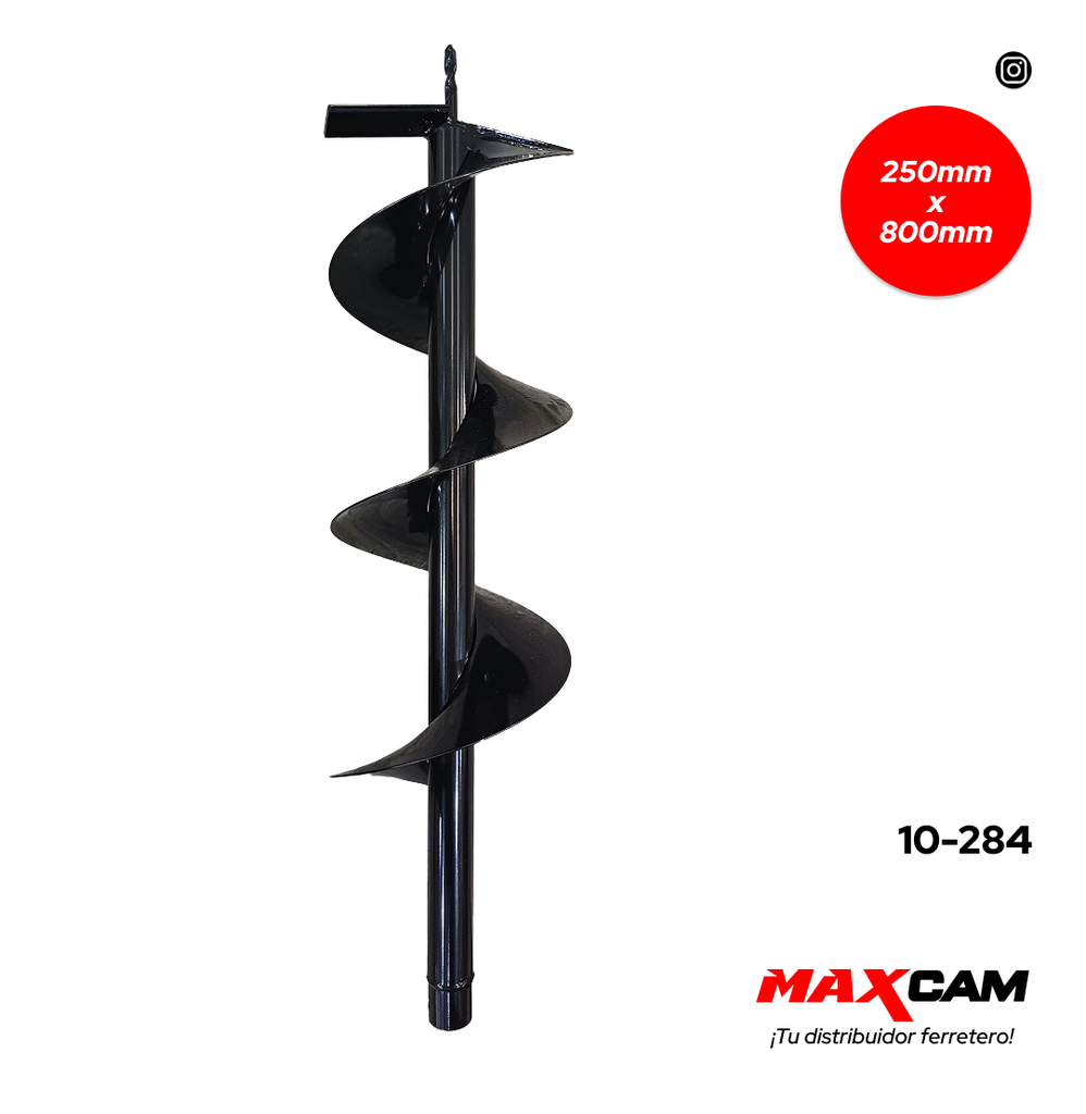 ACCESORIO PERFORADORA DE TIERRA 250 x 800MM SEAL TOOLS 10-284