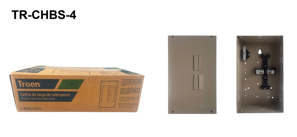 CAJA BREAKER SUPERF 4 CIRCUITO TROEN 9-158