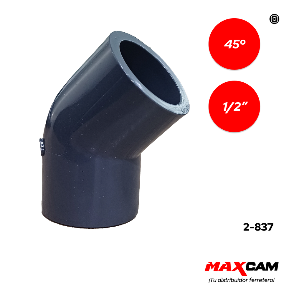 CODO AF 45°x1/2 FITCO 2-837