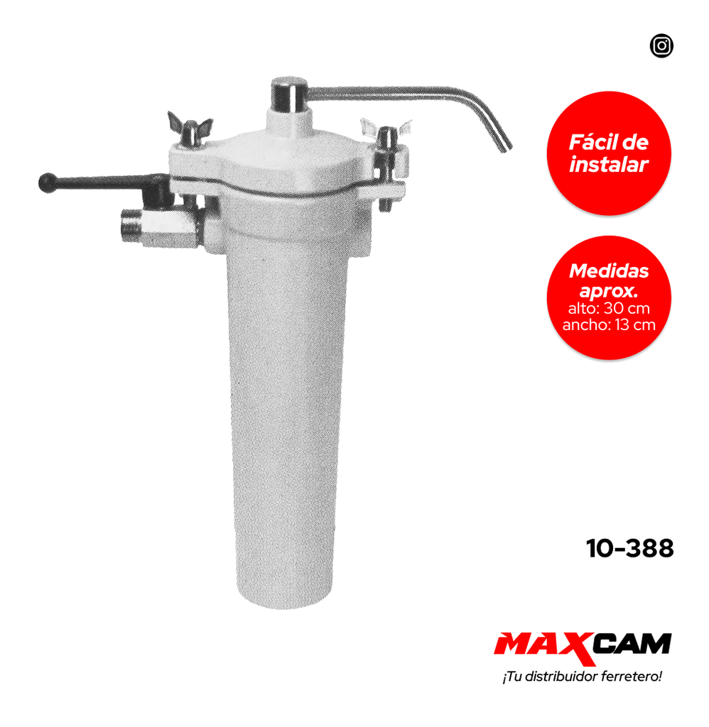 FILTRO DE AGUA GRIMAX 10-388