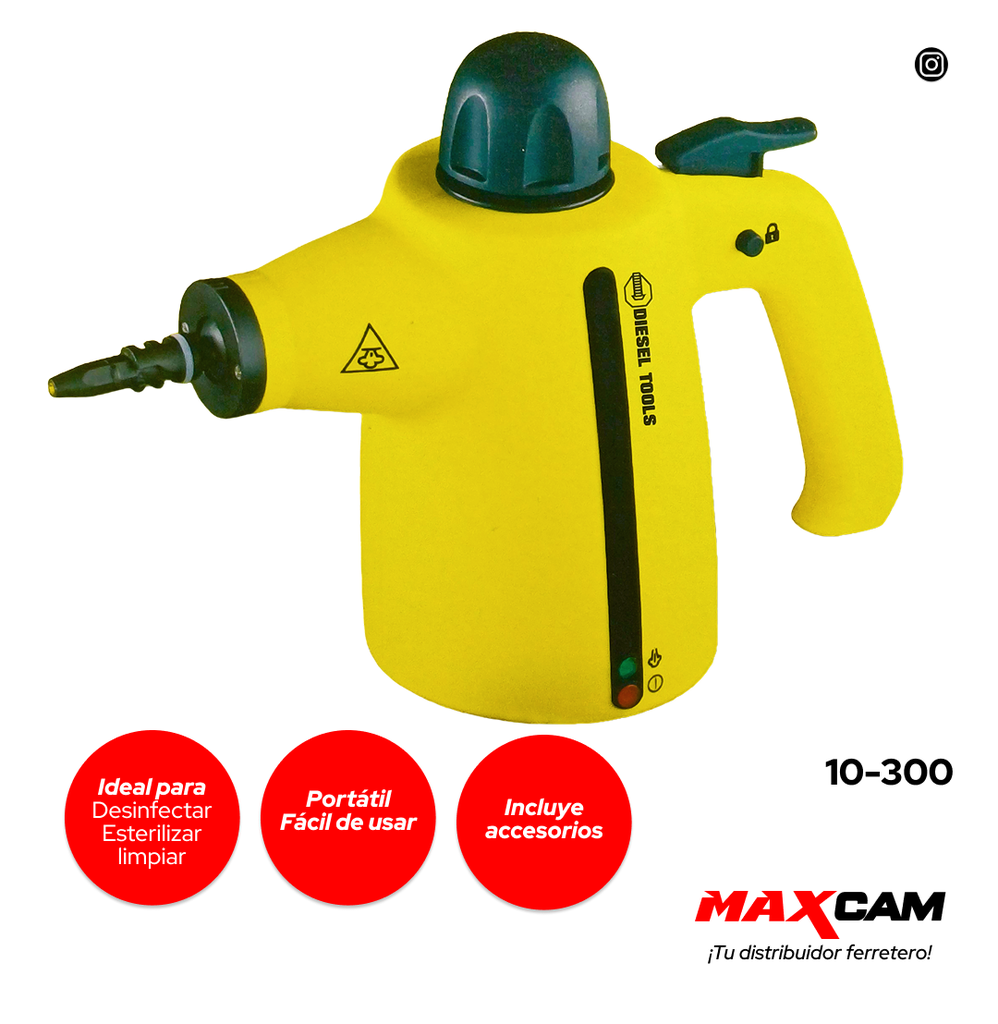 LIMPIADOR A VAPOR DIESEL TOOLS 10-300