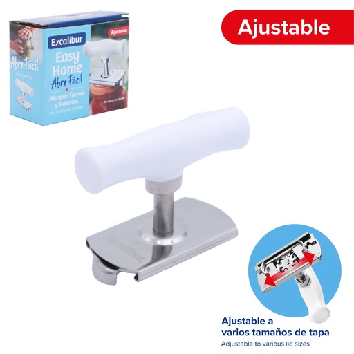 [10-712] ABRIDOR TARROS Y BOTELLAS EXCALIBUR 10-712