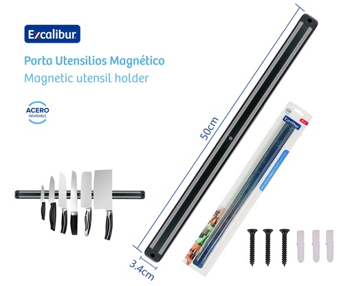 [10-534] BARRA MAGNETICA 50 CM EXCALIBUR 10-534