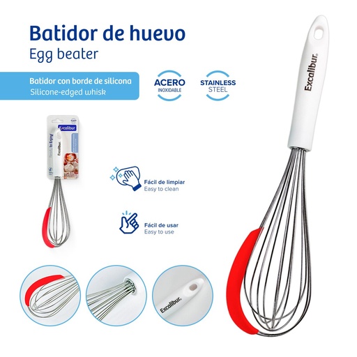 [10-589] BATIDOR DE MANO EXCALIBUR 10-589
