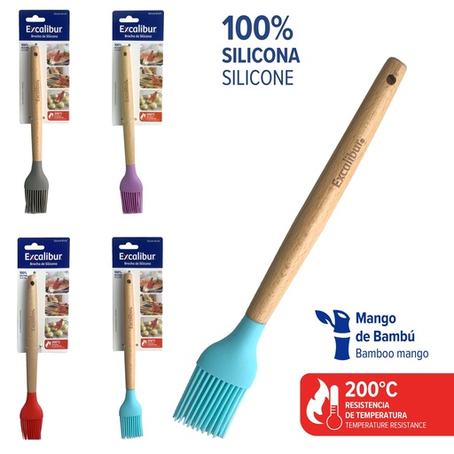 [10-610] BROCHA DE SILICONA EXCALIBUR 10-610