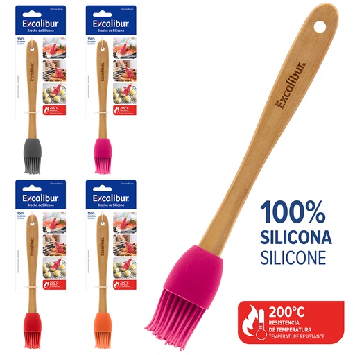 [10-691] BROCHA DE SILICONA EXCALIBUR 10-691