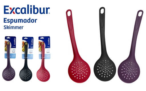 [10-529] CUCHARA PLAST RANURADA x UNID EXCALIBUR 10-529