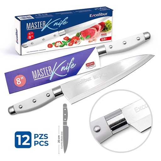 [10-558] CUCHILLO DE COCINA 8" EXCALIBUR 10-558