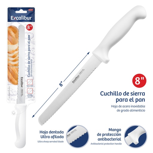 [10-651] CUCHILLO DE SIERRA PARA PAN EXCALIBUR 10-651