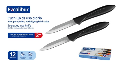[10-514] CUCHILLO MULTIUSO 3" EXCALIBUR 10-514