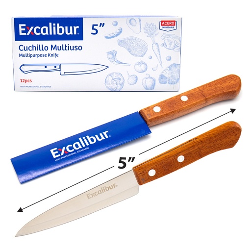 [10-619] CUCHILLO MULTIUSO 5" EXCALIBUR 10-619