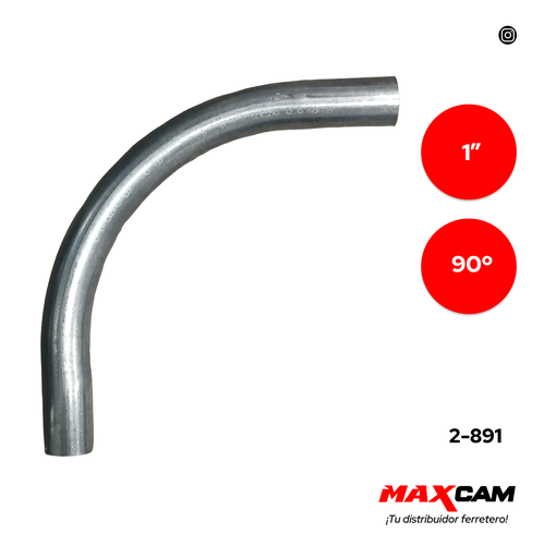 [2-891] CURVA EMT 1" x UNID DB 2-891