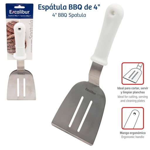 [10-519] ESPATULA P/COCINA 4" EXCALIBUR 10-519