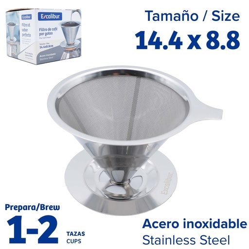 [10-688] FILTRADOR DE CAFE POR GOTEO EXCALIBUR 10-688