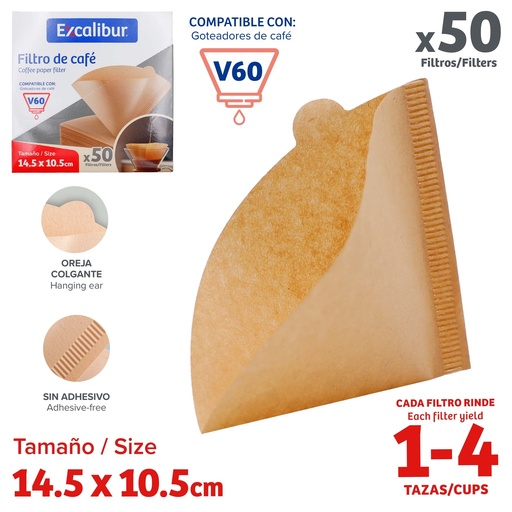 [10-697] FILTRO PARA CAFE EXCALIBUR 10-697