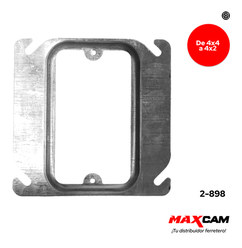 [2-898] MARCO REDUCTOR MET 4x4 A 4x2 x UNID DB 2-898