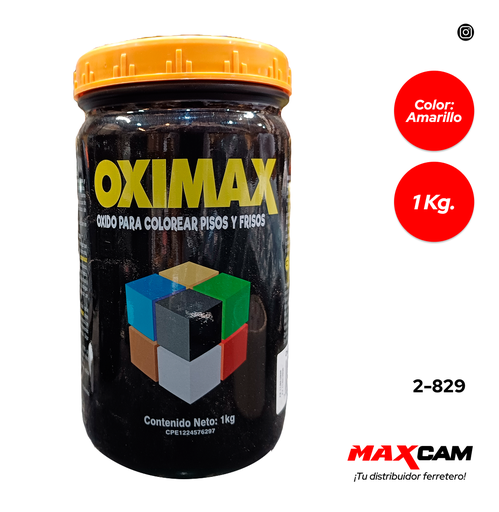 [2-874] OXIDO P/PISO BLANCO 1 KG OXIMAX 2-874
