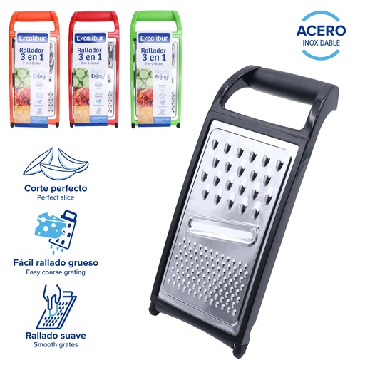 [10-522] RALLO DE COCINA UNA CARA 9" EXCALIBUR 10-522