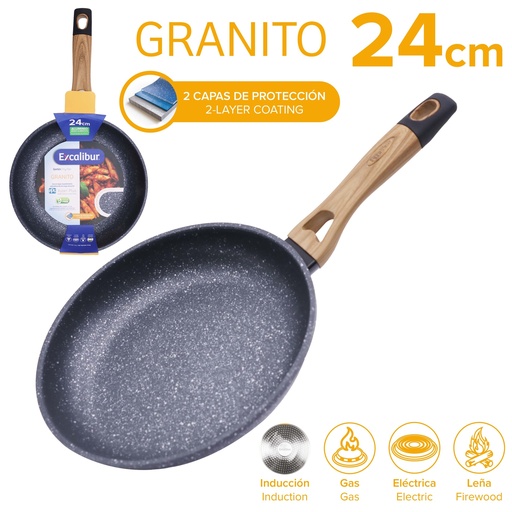 [10-630] SARTEN 24CM EXCALIBUR 10-630