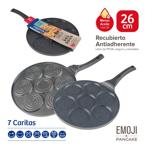 [10-643] SARTEN CON MOLDE EXCALIBUR 10-643