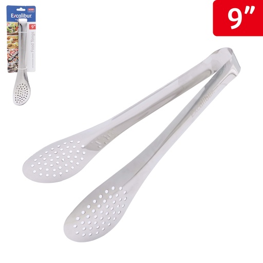 [10-736] TENAZA PARA ALIMENTOS 9" EXCALIBUR 10-736