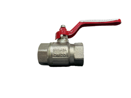 [2-573] VALVULA PASO CROMADA x 3/4" GRINACA 2-573