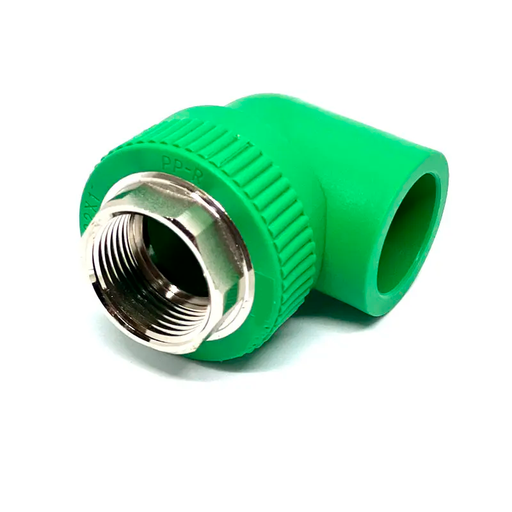 [2-601] CODO PPR 90° 32MM x 1" C/HR MET TUBRICA 2-601