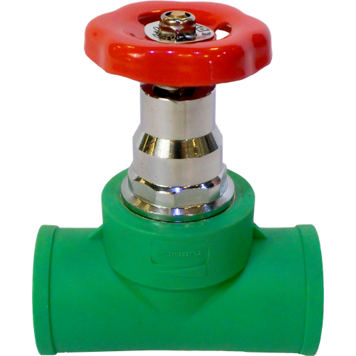 [2-610] LLAVE COMPUERTA PPR 25MM TUBRICA 2-610