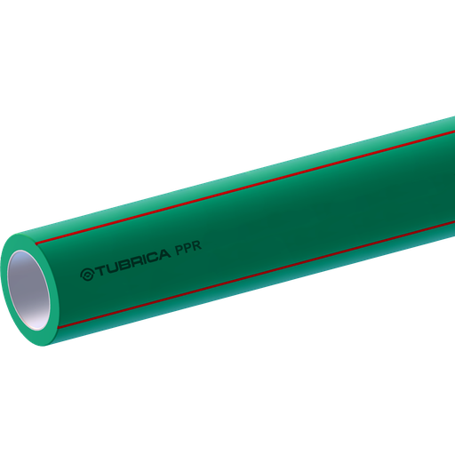 [2-655] TUBO PPR 25MM S2.5 PN 25.7 3 MTS TUBRICA 2-655