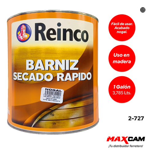 [2-727] BARNIZ NOGAL x GALON REINCO 2-727