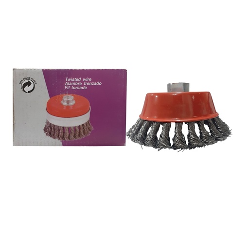[3-075] CEPILLO CIRC TRENZADO 5" x 5/8 MAXITOOL 3-075