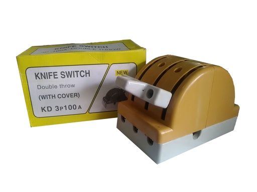 [3-311] CUCHILLA DOBLE PASE 3Px100A AMARILLA 3-311