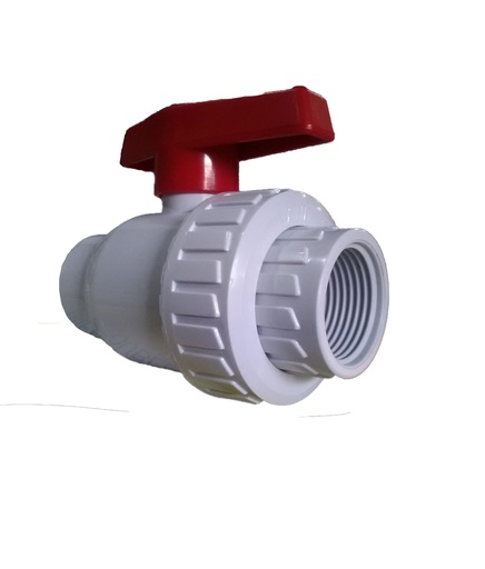 [3-322] LLAVE DE BOLA C/UNION 1/2" C/ROSCA 3-322