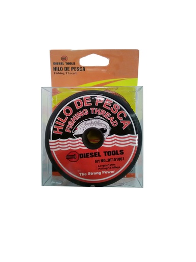 [3-343] NYLON DE PESCAR 0.7MM x 100 MTS DIESEL TOOL 3-343