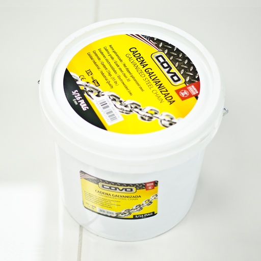 [3-377] CADENA GALVANIZADA x 5/16 SECURITY x 25KG 3-377