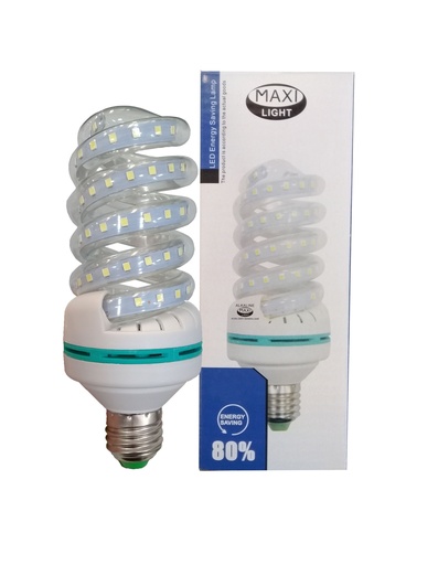[3-426] BOMBILLO LED ESPIRAL 16W MAXI LIGHT 3-426