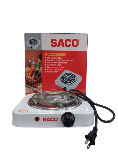 [3-471] COCINA ELECTRICA 1 HORNILLA SACO 3-471