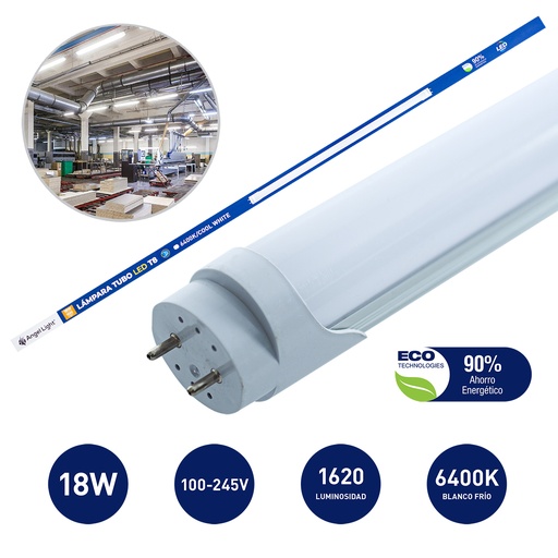 [3-568] TUBO LED T8 18W ANGEL LIGHT 85-265V 3-568