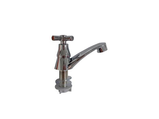 [3-586] LLAVE LAVAMANO CROMADA SIN MARCA 3-586