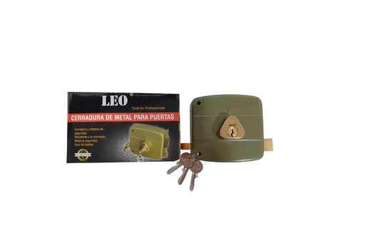 [3-623] CERRADURA CILINDRO FIJO IMPORTADA LEO 3-623