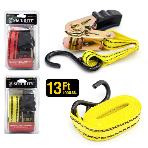 [3-646] CINTA RACHET 1" SECURITY x 13 FT (1000LBS) 3-646