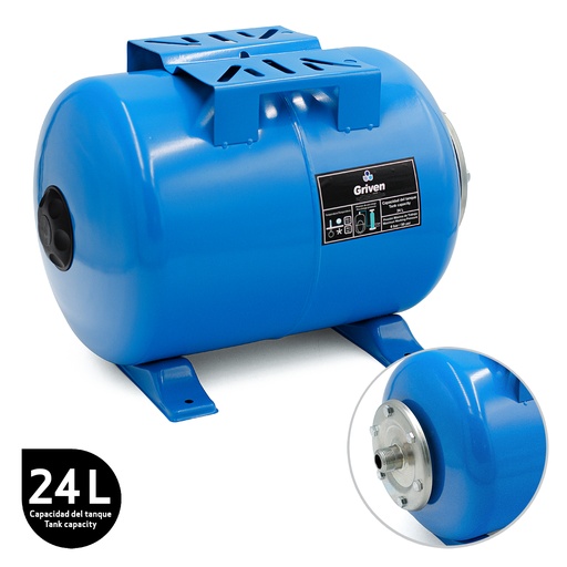 [4-110] TANQUE PRECARGADO P/HIDRONEUMATICO 24L GRIVEN 4-110