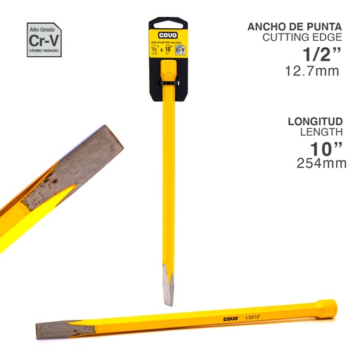 [4-189] CINCEL 1/2 X10" COVO 4-189