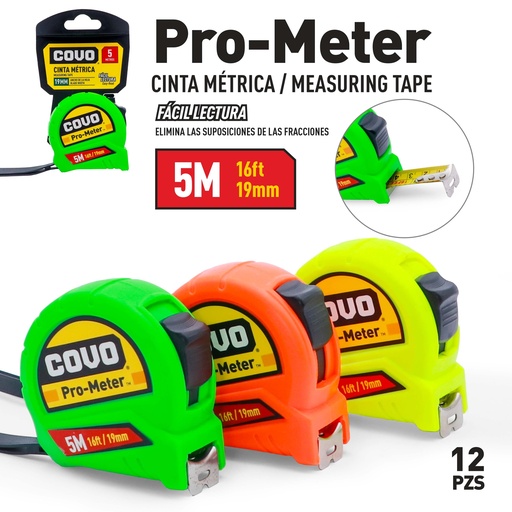 [4-196] METRO x 5 MTS COVO 4-196