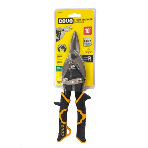 [4-208] TIJERA DE AVIACION 10" RECTA COVO 4-208